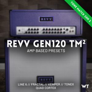 REVV Gen120 - Tone Match Gen2 Presets and Captures